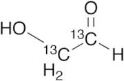 Glycolaldehyde-1,2-13C2 (0.1 M in water)