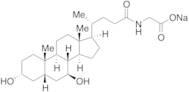 Glycoursodeoxycholic Acid Sodium Salt