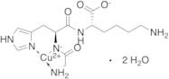 [N2-(N-Glycyl-L-histidyl)-L-lysinato(2-)]copper Dihydrate
