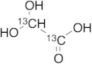 Glyoxylic Acid Hydrate-13C2