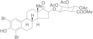 2,4-Dibromo-β-D-Glucopyranosiduronic Acid Estrane Derivative