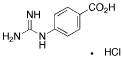4-Guanidinobenzoic Acid Hydrochloride Salt
