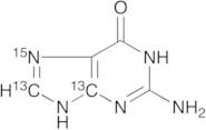 Guanine-4,8-13C2,7-15N