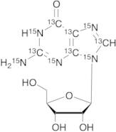 Guanosine-13C5,15N5