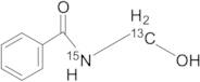 N-(Hydroxymethyl)benzamide-13C,15N