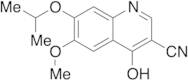 4-​Hydroxy-​6-​methoxy-​7-​(1-​methylethoxy)​-3-​quinolinecarbonitril​e