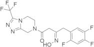 (Z)-3-(Hydroxyimino)-1-(3-(trifluoromethyl)-5,6-dihydro-[1,2,4]triazolo[4,3-a]pyrazin-7(8H)-yl)-4-…