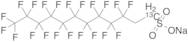 Sodium 1D,1D,2H,2H-Perfluorododecylsulfonate 1-13C