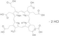 Heptacarboxylporphyrin 1 Dihydrochloride-15N4