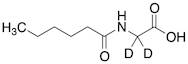 N-Hexanoylglycine-2,2-d2