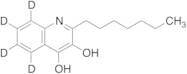 2-heptyl-3,4-Quinoline-5,6,7,8-d4-diol