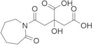 2-Hydroxy-2-(2-oxo-2- (2-oxoazepan-1-yl)ethyl)succinic Acid