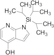 1-[tris(1-Methylethyl)silyl] 1H-Pyrrolo[2,3-b]pyridine-4-ol