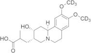 rel-3-((2R,3S,11bS)-2-Hydroxy-9,10-bis(methoxy-D₃)-1,3,4,6,7,11b-hexahydro-2H-pyrido[2,1-a]isoquinolin-3-yl)-2-methylpropanoic Acid