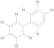 2,3,3',4,4',5-Hexachlorobiphenyl-2',6,6'-d3