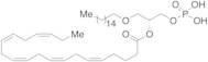 1-Hexadecyl-2-eicosa-5,8,11,14,17-pentenoyl Glycerol 3-Phosphate