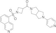 [Hexahydro-5-(4-pyridinyl)pyrrolo[3,4-c]pyrrol-2(1H)-yl][1-(5-isoquinolinylsulfonyl)-3-azetidinyl]-methanone