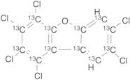 1,​2,​3,​4,​7,​8-​Hexachloro-dibenzofuran-​13C12