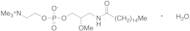 rac-3-Hexadecanamido-2-methoxypropan-1-ol Phosphocholine Monohydrate