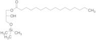 Hexadecanoic Acid 2-Hydroxy-3-[(trimethylsilyl)oxy]propyl Ester