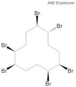 (1R,2S,5R,6R,9R,10S)-rel-1,2,5,6,9,10-Hexabromocyclododecane