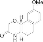 (+)-3,4,4a,5,6,10b-Hexahydro-9-methoxy-2H-naphtho[1,2-b][1,4]oxazin-3-one