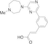 (2E)-3-[3-[6-(Hexahydro-4-methyl-1H-1,4-diazepin-1-yl)-2-pyrazinyl]phenyl]-2-propenoic Acid