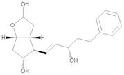 (3aR,4R,5R,6aS)-4-((S,E)-3-Hydroxy-5-phenylpent-1-enyl)hexahydro-2H-cyclopenta[b]furan-2,5-diol (Bimatoprost Impurity)