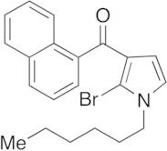 1-Hexyl-2-bromo-3-(1-naphthoyl)pyrrole