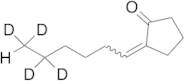 2-Hexylidenecyclopentanone-d4