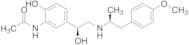 N-[2-Hydroxy-5-[(1S)-1-hydroxy-2-[[(1S)-2-(4-methoxyphenyl)-1-methylethyl]amino]ethyl]phenyl]acetamide