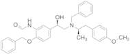 N-[5-[(1R)-1-Hydroxy-2-[[(1R)-2-(4-methoxyphenyl)-1-methylethyl](phenylmethyl)amino]ethyl]-2-(phenylmethoxy)phenyl]formamide