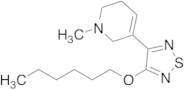 3-(Hexyloxy)-4-(1-Methyl-1,2,5,6-Tetrahydropyridin-3-Yl)-1,2,5-Thiadiazole