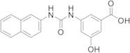 3-Hydroxy-5-(3-(naphthalen-2-yl)ureido)benzoic Acid