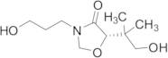 (S)-5-(1-Hydroxy-2-methylpropan-2-yl)-3-(3-hydroxypropyl)oxazolidin-4-one