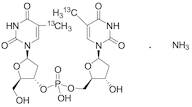 B-​D-​Threo-​thymidylyl-​(3'→5')​-B-​D-​threo-​thymidine-13C2 Ammonia Salt