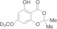 5-Hydroxy-7-methoxy-2,2-dimethyl-4H-benzo[d][1,3]dioxin-4-one-d3