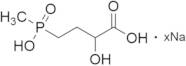 2-Hydroxy-4-(hydroxymethylphosphoryl) Butanoic Acid Sodium Salt
