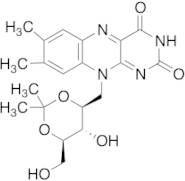 10-[[5-Hydroxy-6-(hydroxymethyl)-2,2-dimethyl-m-dioxan-4-yl]methyl]-7,8-dimethyl-isoalloxazine (mi…
