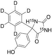 5-(4-Hydroxyphenyl)-5-phenyl-d5-hydantoin-15N2