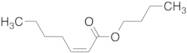 (Z)-2-Heptenoic Acid Butyl Ester