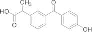 2-(3-(4-hydroxybenzoyl)phenyl)propanoic acid