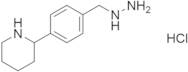 2-(4-(Hydrazinylmethyl)phenyl)peperidine hydrochloride