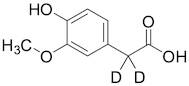 (4-Hydroxy-3-methoxyphenyl)acetic-2,2-d2 Acid