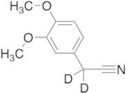 3,4-Dimethoxyphenylacetonitrile-α,α-d2