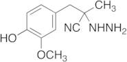 2-Hydrazino-α-(4-hydroxy-3-methoxybenzyl)propionitrile