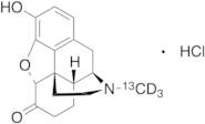 Hydromorphone-13C,d3 Hydrochloride