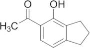 1-(4-Hydroxy-2,3-dihydro-1H-inden-5-yl)ethan-1-one