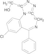 1-Hydroxy Alprazolam-13C4