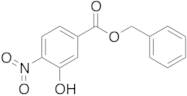 3-​Hydroxy-​4-​nitro-benzoic Acid Phenylmethyl Ester